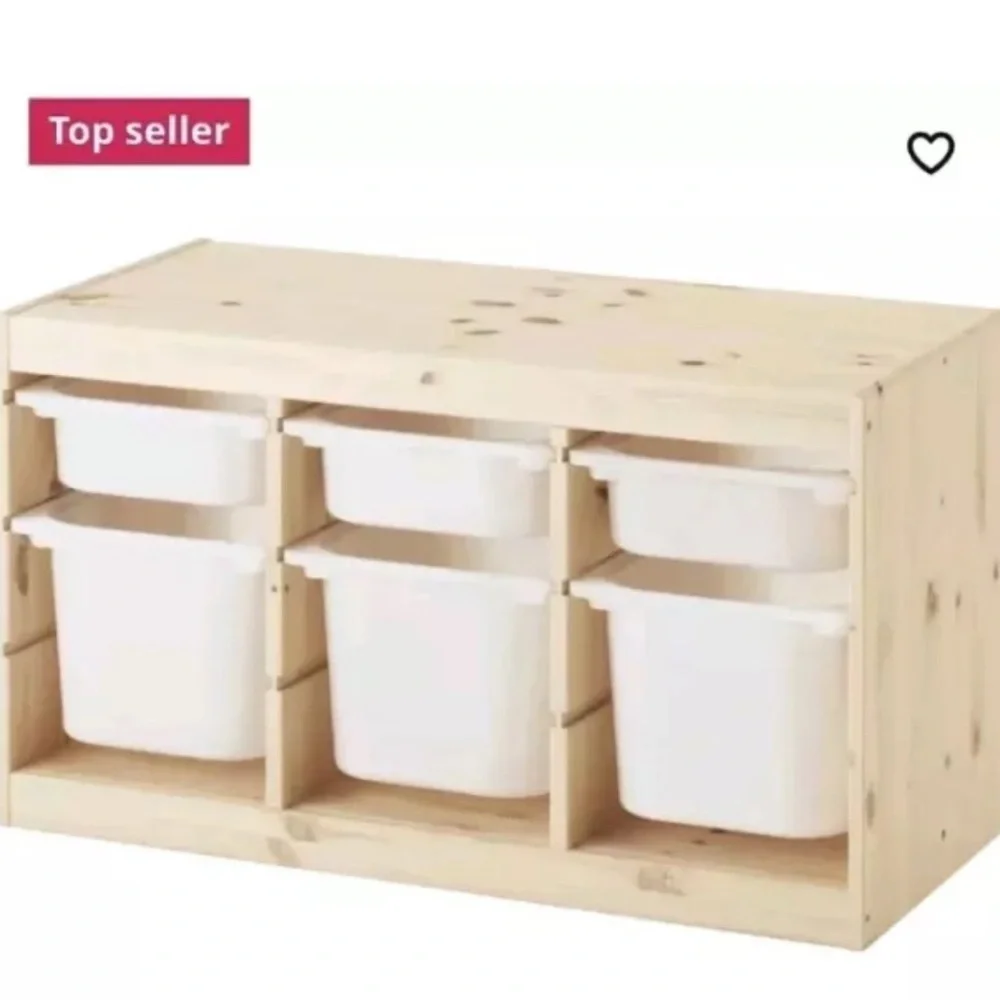 Lot Of 6 IKEA Trofast Toy Storage Bin 16 ½x11 ¾x9 